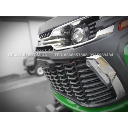 Мототрактор ЗУБР Т-25 GREEN, 23 к.с, із двокорпусним плугом нового типу та грунтофреза 140 см. Знижка! Подарунок! Безкоштовна доставка!